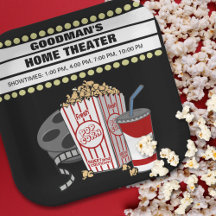Anpassad hemfilmteater för personligens familj