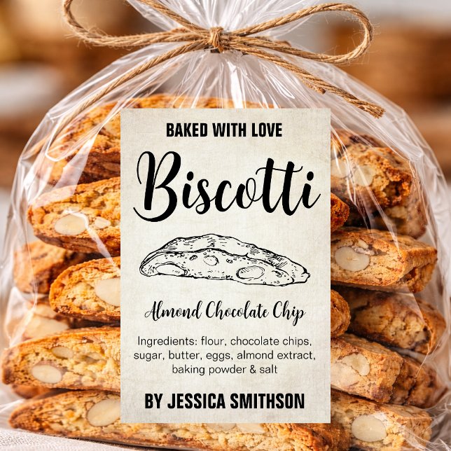 Anpassad hemmagjord etikett för Biscotti BIS002btr (Skapare uppladdad)