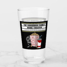 Anpassad hemteater för personligens familj glaskopp