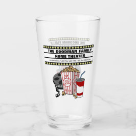 Anpassad hemteater för personligens familj glaskopp