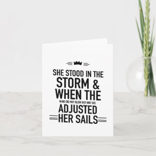 Anpassad hennes segel blac kort