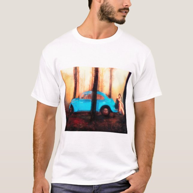 anpassad herr t-shirt (Framsida)