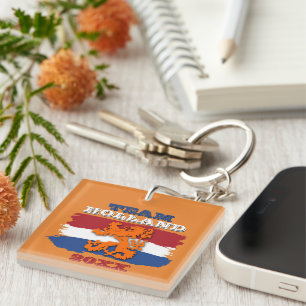 Anpassad holländsk flagga Orange Lion Team Holland