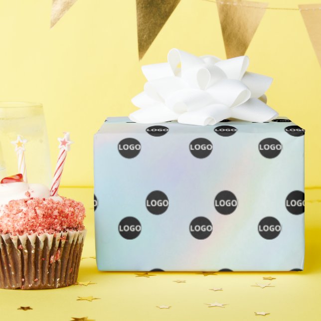 Anpassad holografisk logotyp presentpapper (Födelsedagsfest)