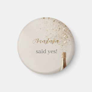 Anpassad 'Hon Sa Ja' Bröllopsfestmagnet Magnet