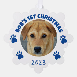 Anpassad Hund första jul