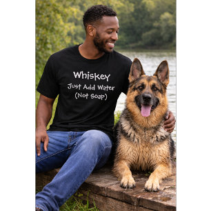 Anpassad hundälskare Tillsätt bara vatten, inte T Shirt