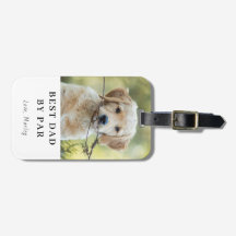 Anpassad hundfoto Bästa pappa par - Personlig
