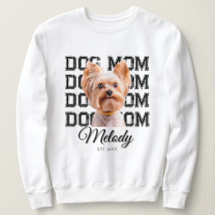 Anpassad hundfoto för hundmamma t shirt