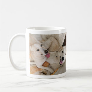 Anpassad hundfoto-mugg kaffemugg