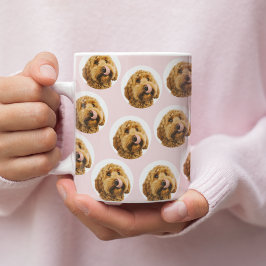 Anpassad hundfoto-mugg | Personlig gåva med husdju Kaffemugg