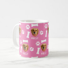 Anpassad hundfoto & namn Rosa