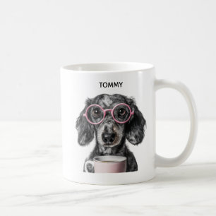 Anpassad hundfoto Personlig kaffekopp med husdju