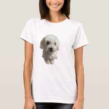 Anpassad hundfoto T-shirt – Ladda upp ditt eget hu