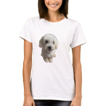 Anpassad hundfoto T-shirt – Ladda upp ditt eget hu