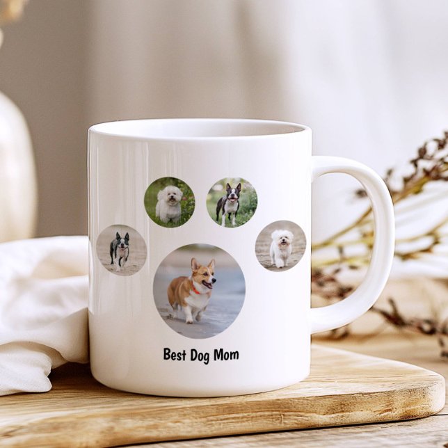Anpassad hundfoto tassavtryck kaffemugg (Skapare uppladdad)