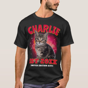 Anpassad husdjursfoto Personlig Bootleg Rap Vintag T Shirt