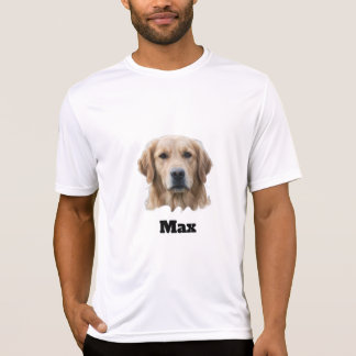 Anpassad husdjursfoto T-shirt | Personlig hundnamn