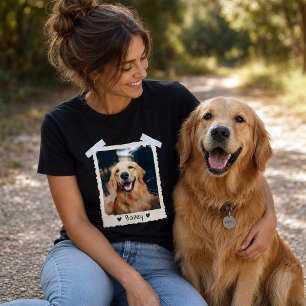 Anpassad husdjursfotoskjorta, hundälskarepresent v t shirt