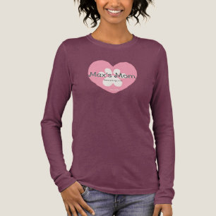 Anpassad husdjursmamma med namnadoption t shirt