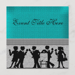 Anpassad inbjudan till Festive Party