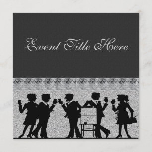 Anpassad inbjudan till Festive Party