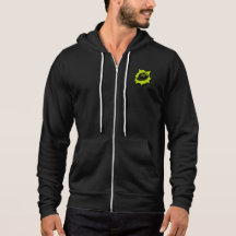 Anpassad Initial Serietidsningschock Herr Zip Hood