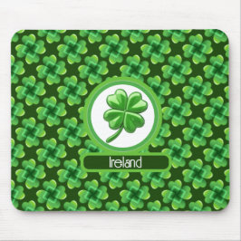 Anpassad Irish Klöver Musmatta