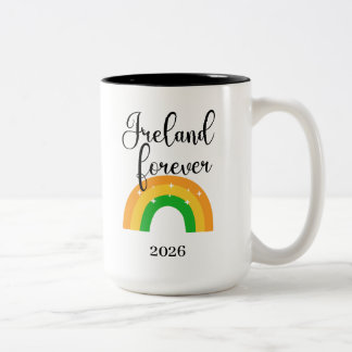 Anpassad irländsk mugg 15 oz tvåtonig