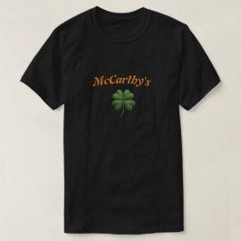 Anpassad irländsk namnluck T-shirt för St. Patrick