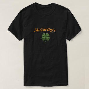 Anpassad irländsk namnluck T-shirt för St. Patrick