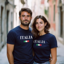Anpassad Italien T-shirt – Italia, Sicilia, Umbria