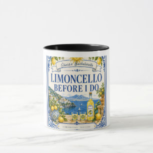 anpassad italiensk citron möhippa Bröllopskväll Mugg