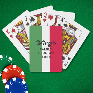 Anpassad italienskt efternamn Namn Återförening Casinokort