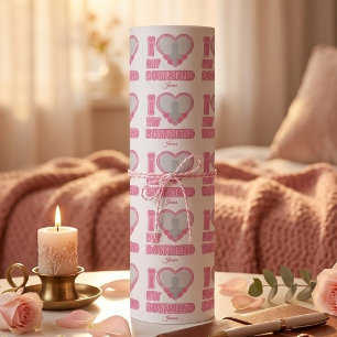 Anpassad Jag älskar min pojkvän – Lägg till foto o Presentpapper