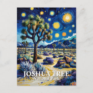Anpassad Joshua Tree Van Gogh Stjärnnatt Modern Vykort