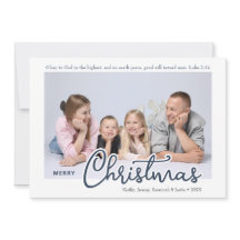Anpassad Julbild Bibelvers