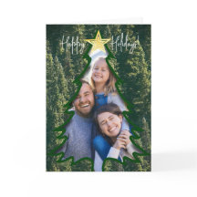 Anpassad julgransfotograf - Julkort