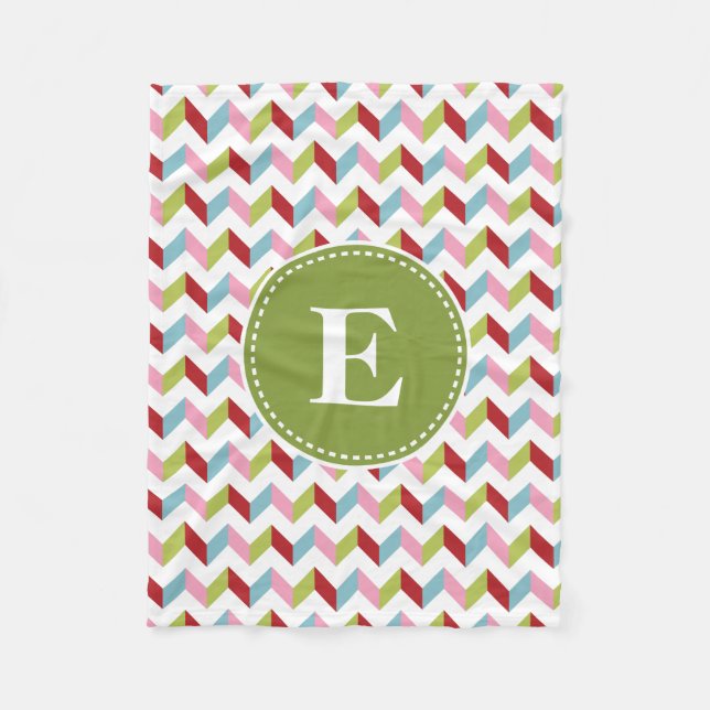 Anpassad julklapp Mönster Fleecefilt (Framsidan)