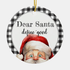 Anpassad julprydnad julgransprydnad keramik