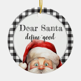 Anpassad julprydnad julgransprydnad keramik