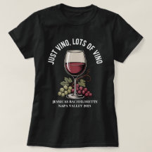 Anpassad Just Vino Napa Brudtärna Sängvätning