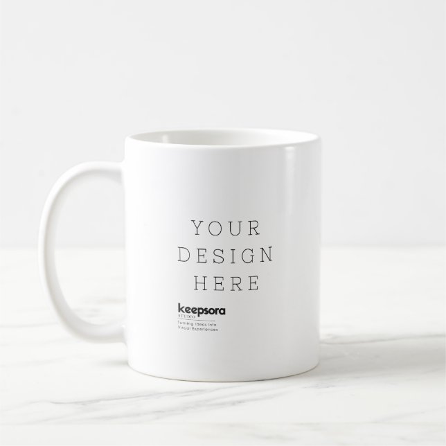 Anpassad Kaffemugg (Vänster)