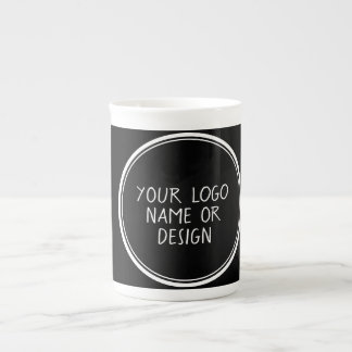 Anpassad kaffemugg benporslin mugg