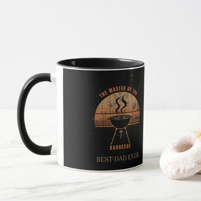 Anpassad kaffemugg för Grillmästare (Med munk)