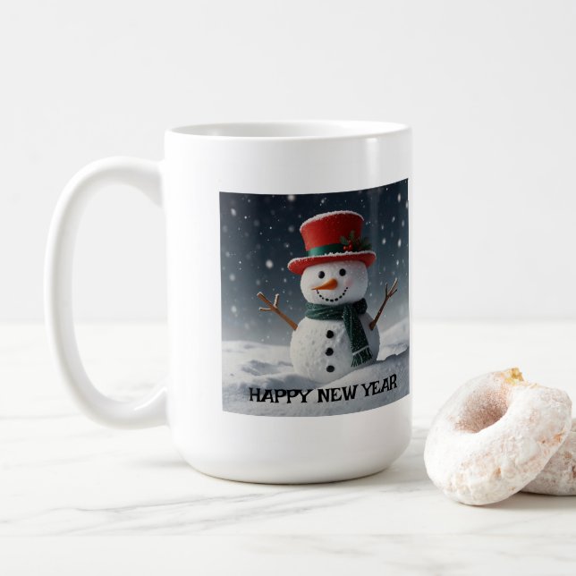 Anpassad kaffemugg med modern design (Med munk)