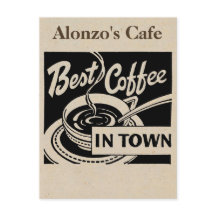 Anpassad kaffeshoppare - sent