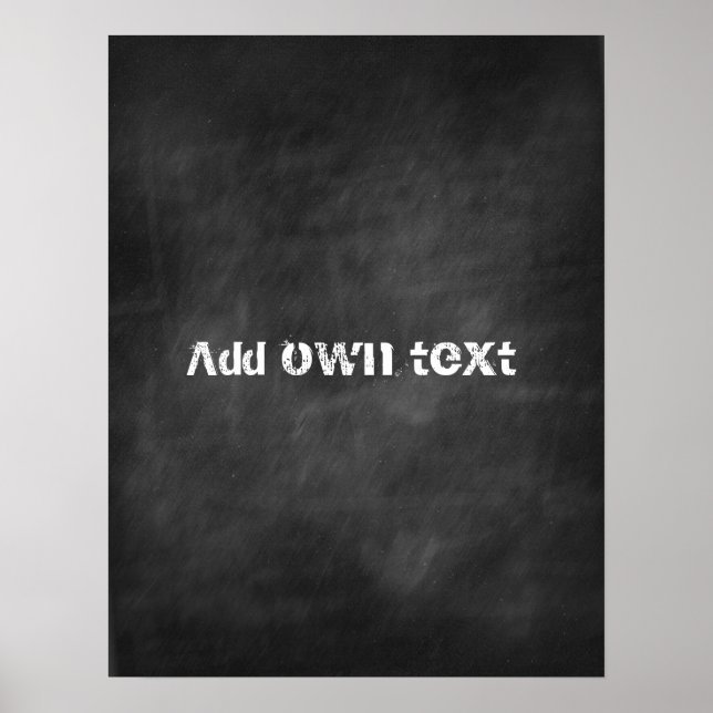 Anpassad kalkylpanel poster (Framsidan)