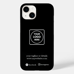 Anpassad kampanj iPhone-fodral med företagslogotyp