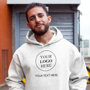Anpassad Kampanjlogotyp – Ingen Minsta Beställning Hoodie